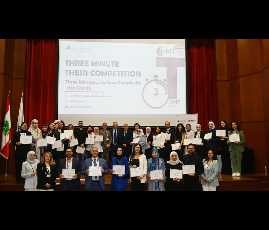 BAU Hosts the Second University-Level Three-Minute Thesis (3MT) Competition